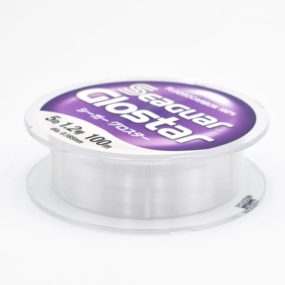 Ligne de pêche originale SEAGUAR GLOSTAR, 100% fluorocarbone, 100M/60M, produit limité pour 50e anniversaire, nouveau