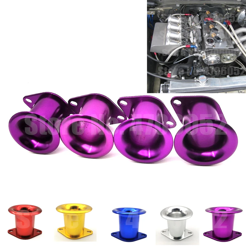 Для AE86 для Королла GTS скоростной стек 20 в 4AG ITB/ITBs Air Horn Funnel Silver EK #|Детали