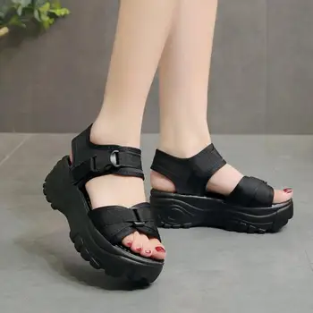 

Fashion Platform Female Sandals Wedge Breathable Sandals Women Summer Comfortable Women Sandals Casual Non-Slip Women'S Sandals