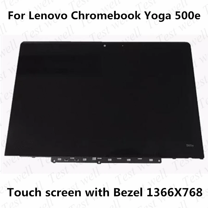 

Оригинальный сенсорный экран 11,6 дюйма для Lenovo Chromebook 500e 81ES0007US 500e 2nd Gen 81MC000UUS, ЖК-дисплей в сборе с дигитайзером и рамкой