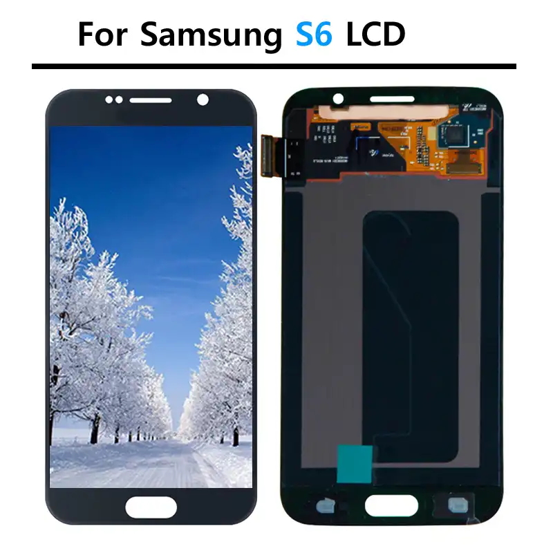100 Tested Burn In Shadow Amoled For Samsung S6 Lcd Display For Samsung S6 G920 Display Lcd Screen Touch Digitizer Assembly Mobile Phone Lcd Screens Aliexpress