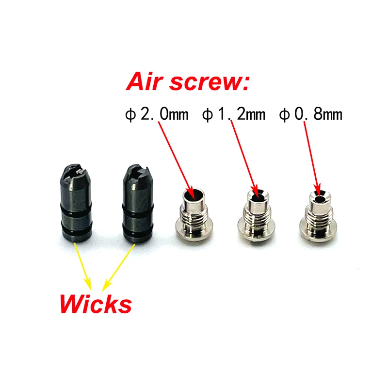 

Sharevape Air Screw Wicks vape accessories for Flash-E-Vapor YFTK Flash e-Vapor V4.5S rta Fev 4.5M Style 23mm RTA tank Atomizer