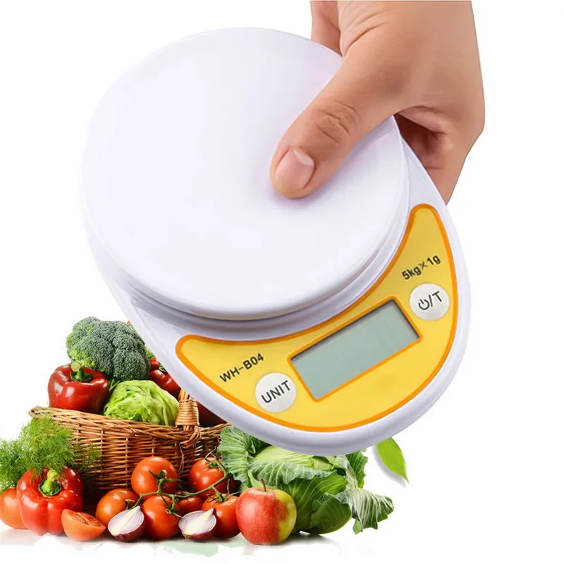 1 шт. 5 кг/1 кг 0,1 г ЖК-дисплей цифровые весы высокой точности кухонные весы, электронные весы измерительный вес для запекания чая
