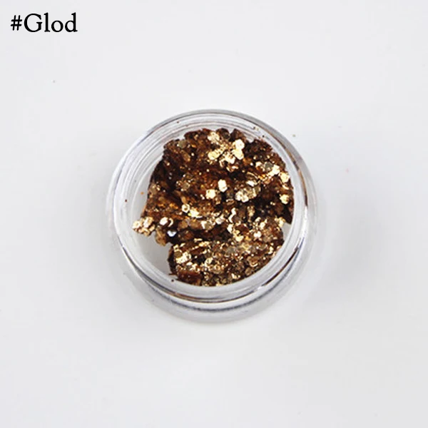 Glod Новая брендовая косметика для глаз блестки тени для век Пудра водонепроницаемый длительный тени для век белый синий фиолетовый золотой - Цвет: Glod