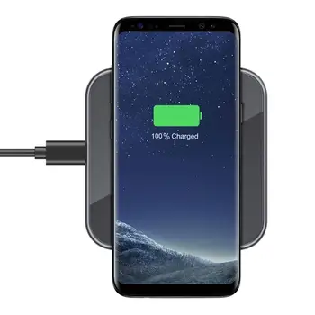 デスクワイヤレス充電器、デスク高速ワイヤレス充電器で机会議テーブルトップスすべてのチー対応デバイスで動作
