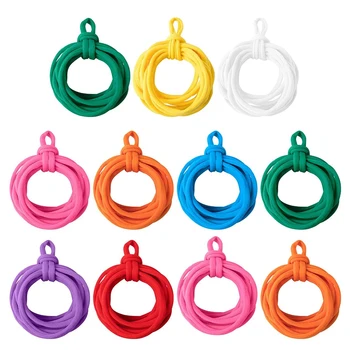

192 Pieces Loom Potholder Loops Weaving Loom Loops Weaving Craft Loops with Multiple Colors for DIY Crafts Supplies