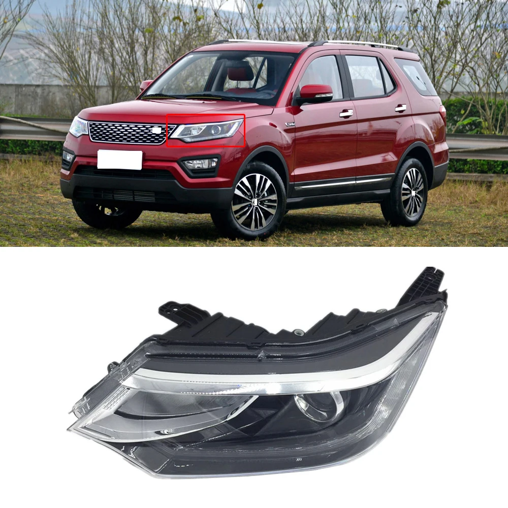CAPQX 8/10Pin Электрический для Changan CX70, передний головной светильник, Головной фонарь, головной светильник, фара в сборе