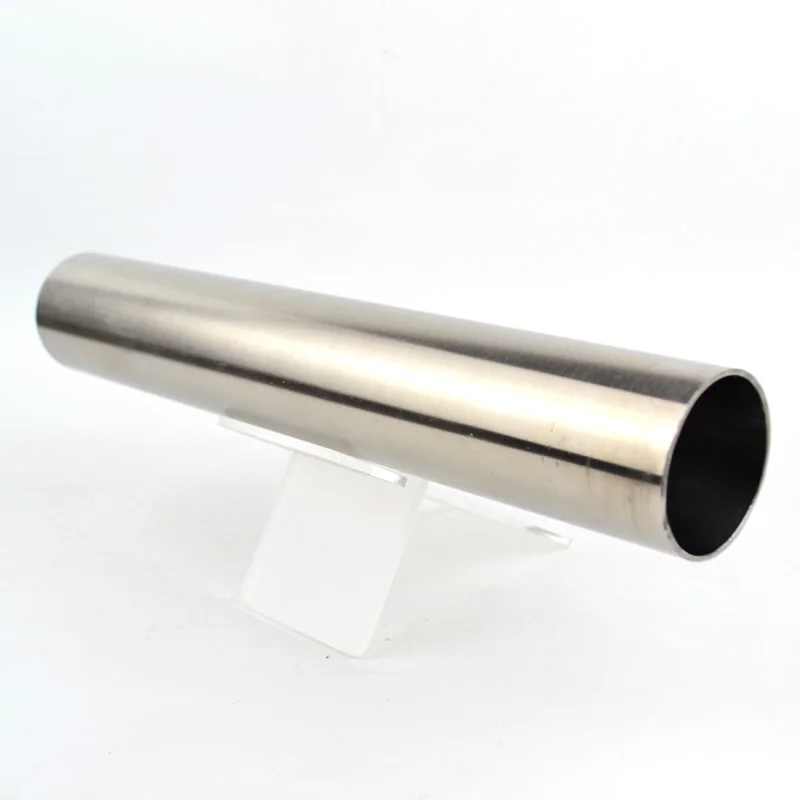 Tubo de tubería de acero inoxidable 304, grado sanitario, gran diámetro, 40mm, pared fina, pulido interno y externo