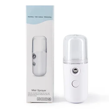 

30ml Nano Face Steamer Professional Facial Sprayer Moisturizing Mist Sprayer Santitizer Mini USB Humidifier Sprayer Spray