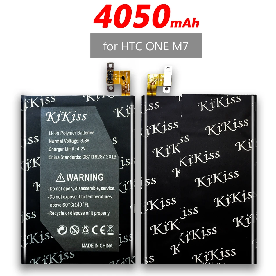 Бесплатный инструмент 4050mAh аккумулятор мобильного телефона для HTC One J / M7 801E 801S 801N