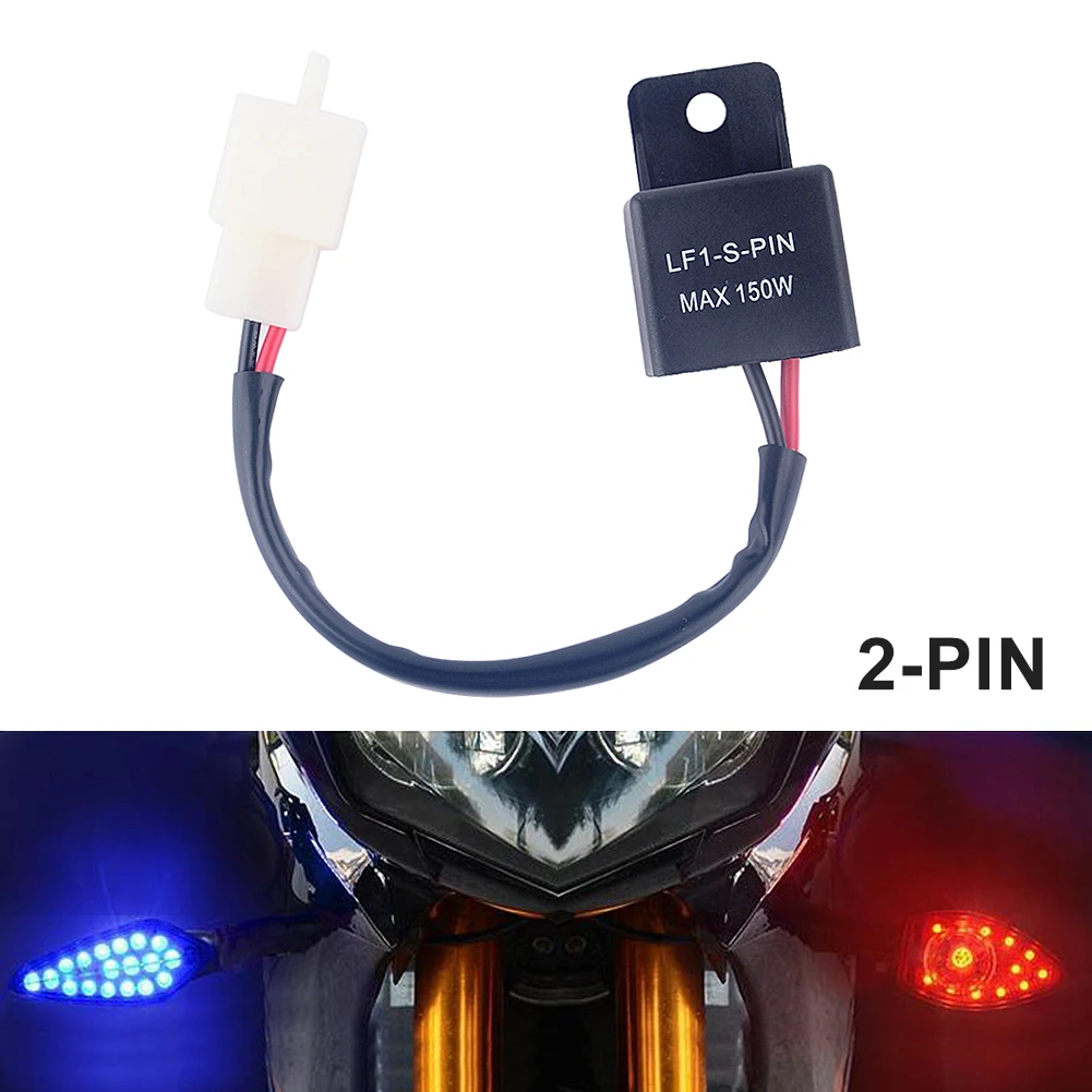 Motorcycles LED Turn Light Flasher Relay Turn Signal Rate Control