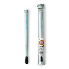 Милая пшеничная соломенная зубная щетка для ухода за полостью рта бамбуковый уголь Мягкая Щетина зубная щетка для чистки зубов для взрослых милый дизайн