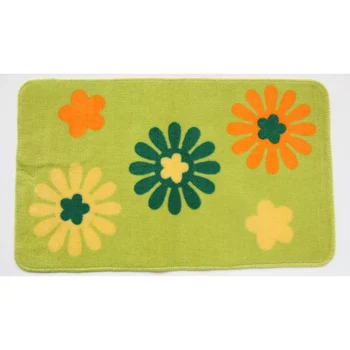 

Carpet for bathroom fabric with non-slip decorated, to avoid slips to leave the bathroom