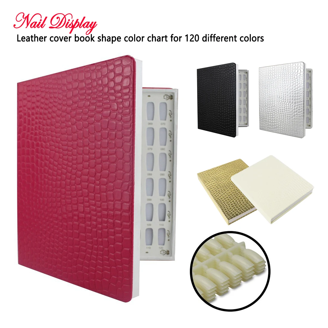 

Varnish Practice Board Manicure Nail Art Gel Polish Color Card False Nail Color Book Color Display Nail Color Chart Palette