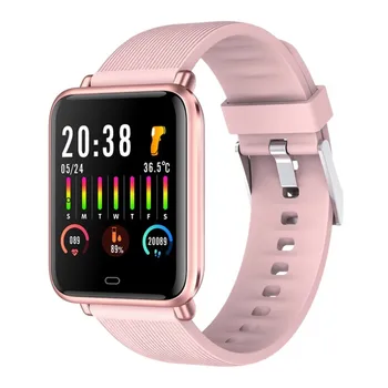

Q9T Smart Watch Blood Oxygen Temperature Pressure Heart Rate Monitor Sport Fitness Tracker Men Women Smartwatch