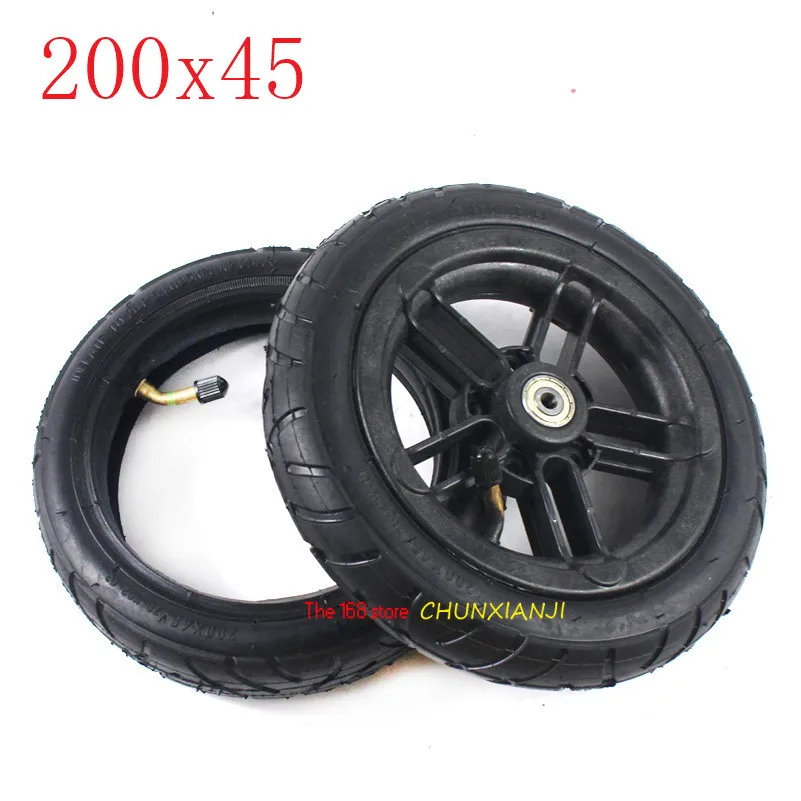 

Size 200*45 tyre Electric scooter refitting parts 8 inch 200x45 pneumatic inner and outer tyres 8x1/4 inch inner and outer tyres