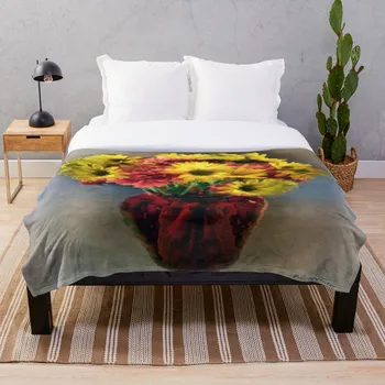 

Soft Blanket for Bed Sherpa Flannel Fleece Blanket Home Travel Sofa Soft Throw Blanket Brilliantly Bold