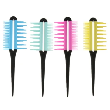 

Useful 2 Way Hair Coloring Straightening Detangling Wide Tooth Hair Comb
