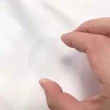 

Round Shape Multiple Size Fused Quartz Glass Transparent UV And IR JGS2 For Protect Window