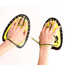 1 пара плавучий весло Лягушка Палец Регулируемый силиконовый ручной перепонки перчатки для дайвинга плавник Флиппер для плавания обучение поезд снаряжение