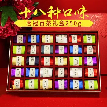 

Eighteen Tea Black Tea Green Tea Oolong Tea Xinyang Maojian Dahongpao Tea 250g