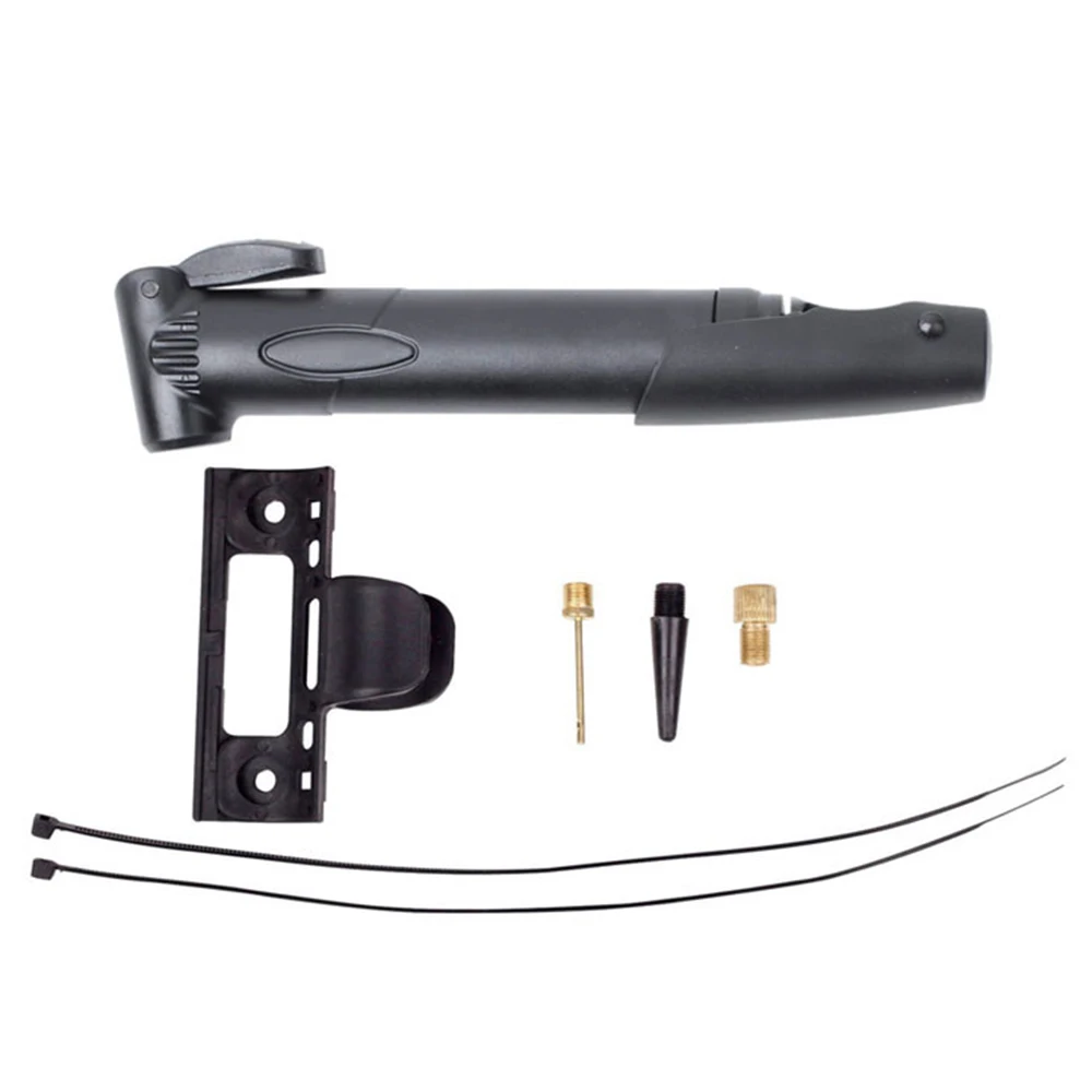 Bicycle Mini Pump Cycling High Pressure MTB Road Bike Inflator Black Bike Tyre Pump Ultra Light Portable Air Pumps BC0061 (2)