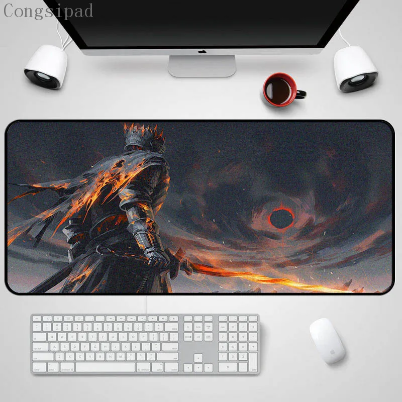 Оптовая продажа коврик для мыши Dark Souls фиксирующий край Notbook компьютерный