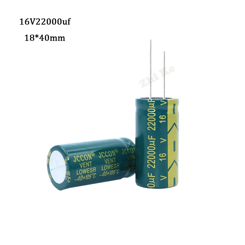 1pcs Electrolytic Capacitor 16V22000UF 16V 22000UF 18X40 mm High Frequency Low ESR Aluminum Capacitors