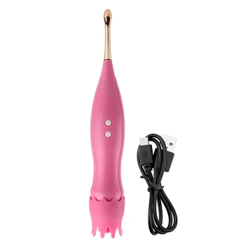 Tongue Licking Clit Nipple Vibrators G Spot Massager Clitoris Stimulator Sex Toys for Women Powerful Magic Wand AV Vibrator 6