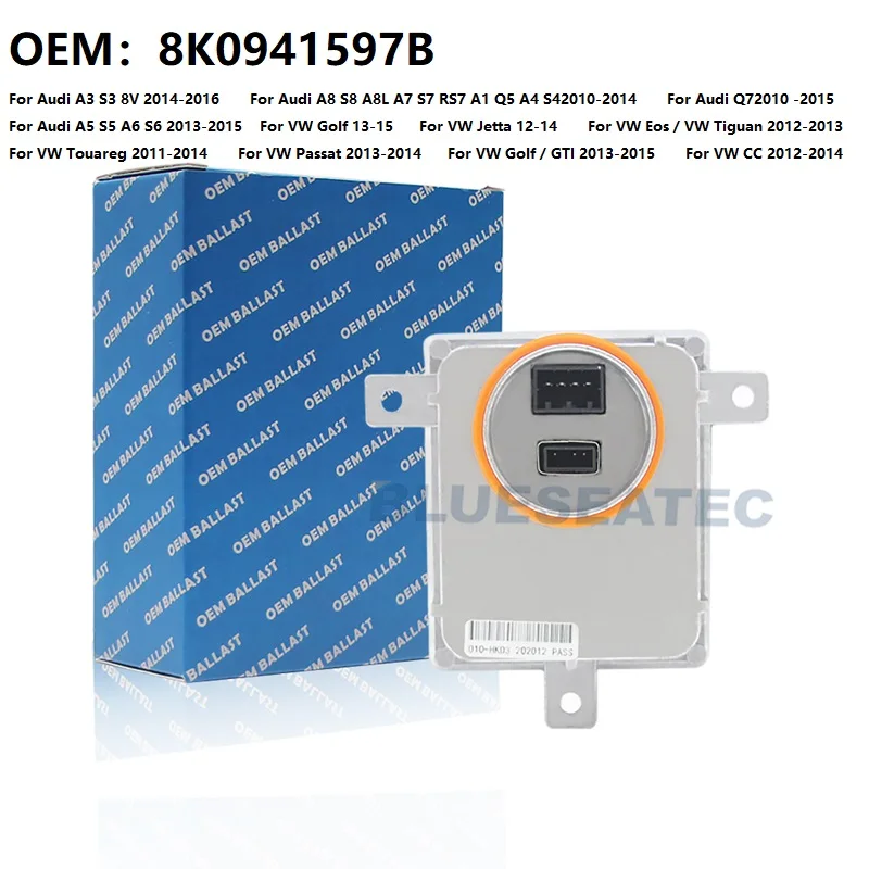 Новинка OEM D1/D3 для Audi A3 S3 Q7 A8 S8 A7 S7 VW Golf Jetta Eos Tiguan Passat ксеноновый балласт сменный