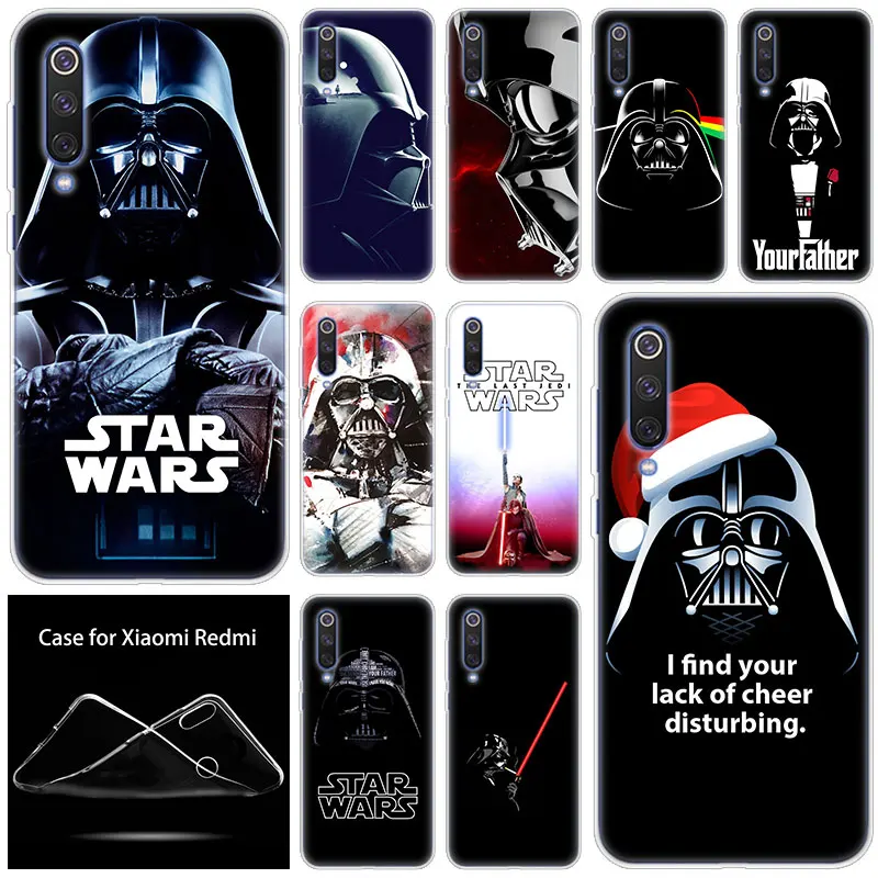 

luxury Silicone Case Star Wars Darth Vader for Xiaomi Mi CC9E 9SE 9T 8 Pro A2 A3 Lite 8SE A1 5X 6X Mix 3 2S Play Pocophone F1