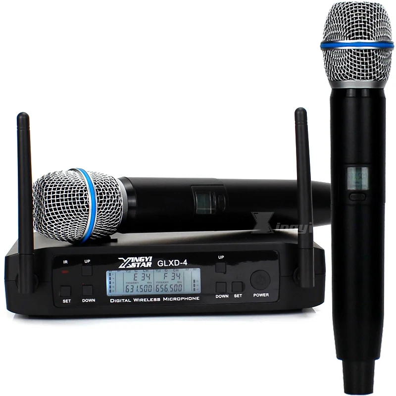 Professional UHF Wireless Microphone Karaoke