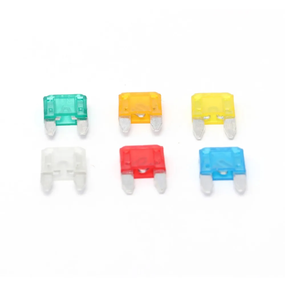 Car Fuse Assortment Set 120Pcs/lot 5A 10A 15A 20A 25A 30A AMP Plastic Box car fuses kit