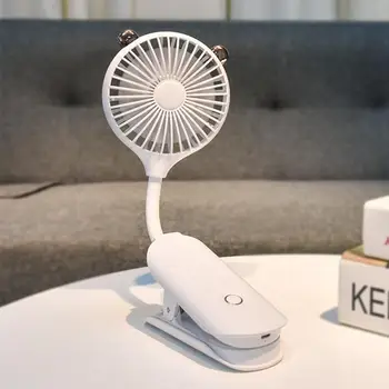 

Summer Clip on Desktop USB Cooling Fan Travel Stroller Office Home Air Cooler Desk Fans handheld Air Cooler Conditioner for Room