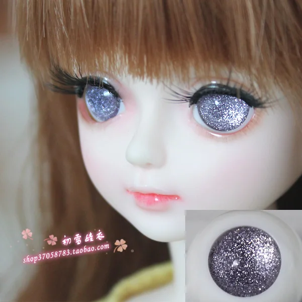 1/8 1/6 1/4 1/3 BJD аксессуары кукла полусферический глазный шар пластиковый мультфильм глаз для BJD/SD, не включает кукольную голову и другие E2559