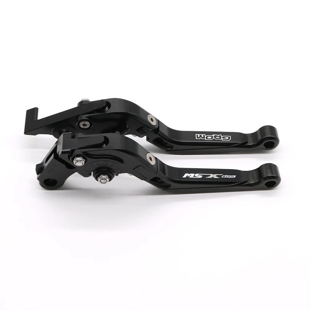 

For Honda GROM MSX 125 2013-2019 MSX125 Motorcycle CNC Aluminum Clutch Lever Brake Levers Adjustable Foldable Extendable