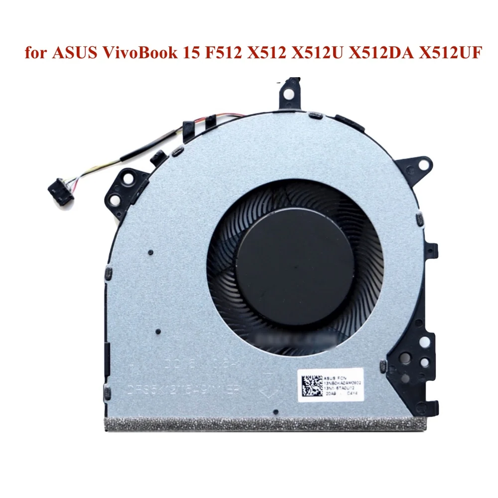 새로운 ASUS VivoBook 15 A512 A512FA A512FB A512UA A512UF 노트북 PC 팬 NS85C05-18L30 13NB0KA0AM0811 용 컴퓨터 CPU 냉각 팬