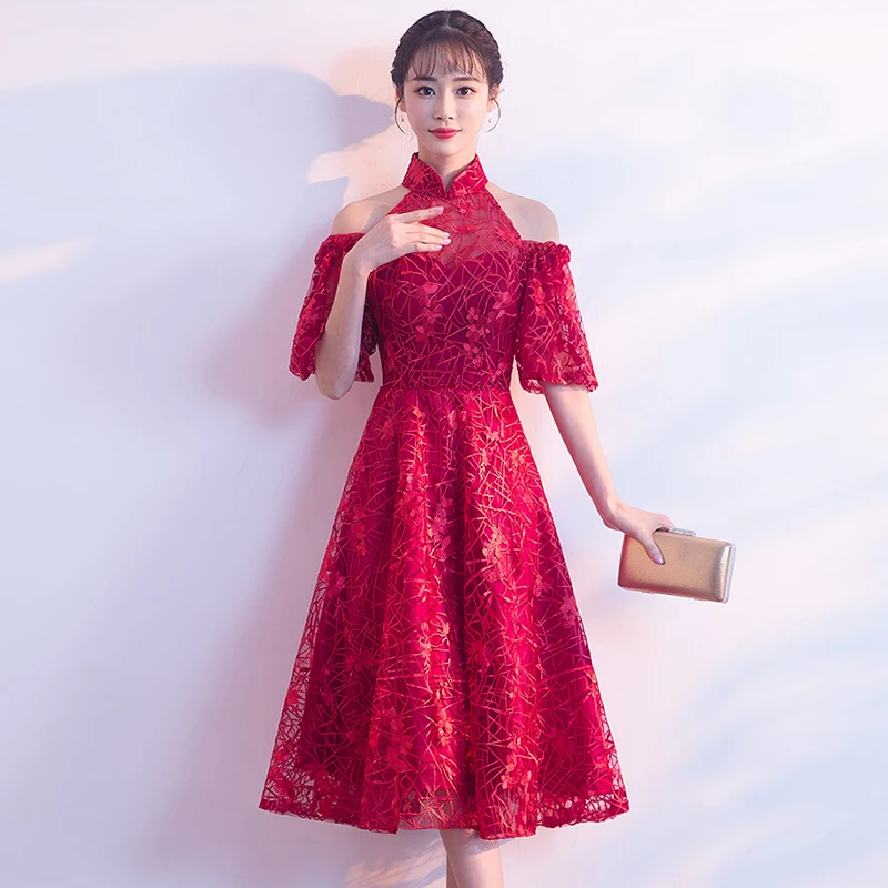 Сексуальные кружевные коктейльные платья короткое роскошное женское Элегантное