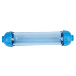 Корпус фильтра для воды DIY Fill T33 оболочка фильтр трубка прозрачный обратный осмос синий