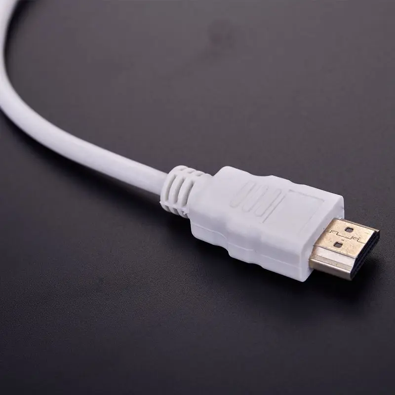 HDMI к VGA HDMI Мужской к VGA RGB Женский видео конвертер адаптер Мужской к женскому кабелю 1080P для ПК мужской-Женский адаптер конвертер