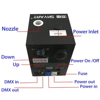 

Free Shipping Dmx Control Cold Fire Machine Spark for fixed stage lighting