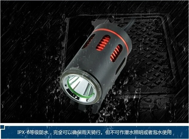 

2019 new Mini Bicycle light XM-L2 LED Front Light MINI Bike Lamp 2000Lm Headlamp Headlight + Battery Pack + Charger