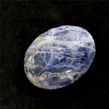 

Natural Relaxing Sodalite Palm Stones Healing Wicca Crystals And Gemstones For Gifts And Energy ZX