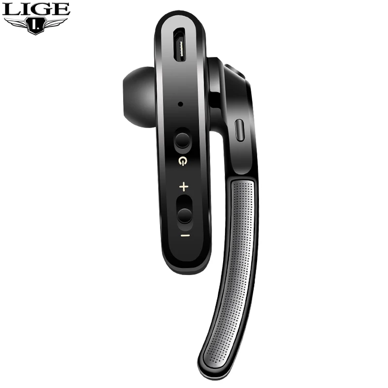 2020 LIGE Newest Bluetooth Earphone Wireless Headphones Stereo Handsfree Noise Reduction Headset HD Mic Earbuds Not TWS Earbuds