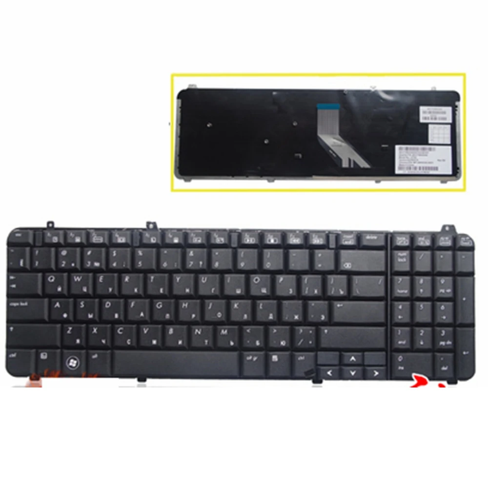 Russian laptop keyboard for HP Pavilion dv6t-1100 dv6t-1200 dv6t-1300 dv6t-2300 dv6t-1000 dv6t-2000 dv6t-2100 dv6-1259dx | Компьютеры и