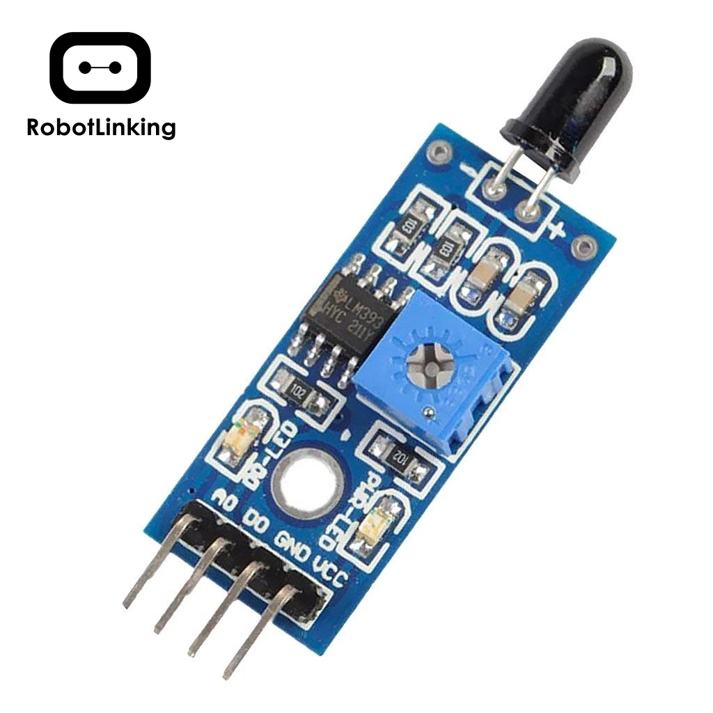 ИК инфракрасное Обнаружение пламени модуль датчика для Arduino датчик 3 V 5