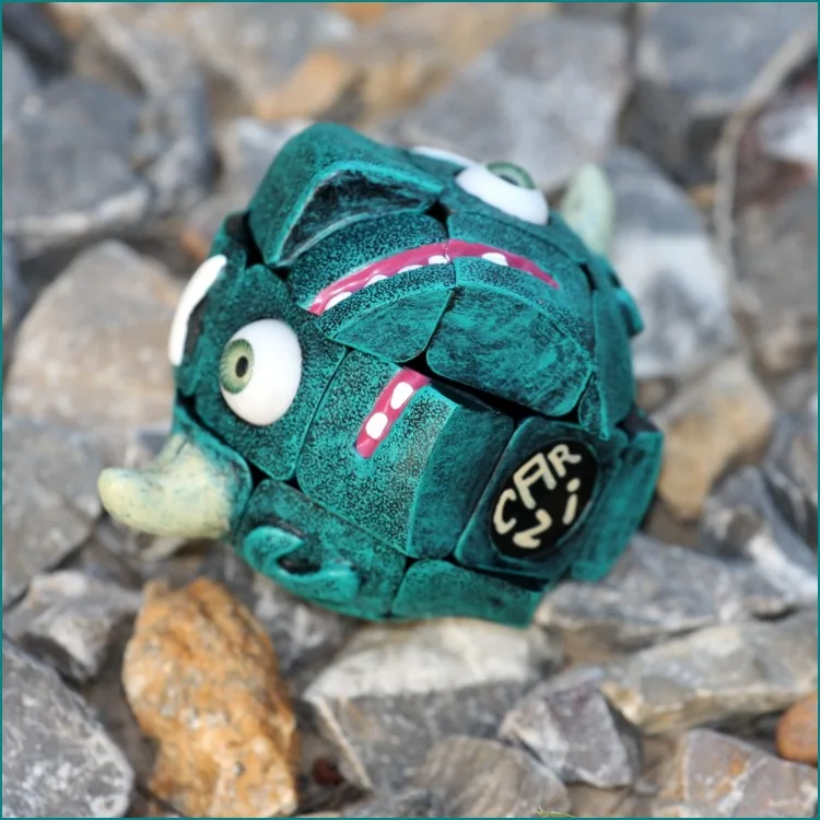 [Carni chaak черный Ракшаса три Слои Стразы «Кубик Рубика»] специальная Форма Tauren развивающие 3-заказ Magic Cube гладкая