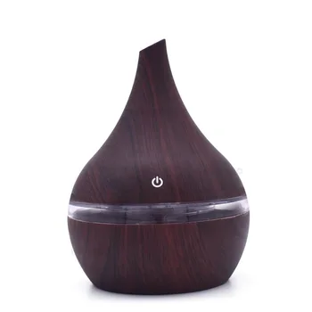 

Aroma essential oil diffuser wood mistmaker portable usb air humidifier aroma diffuser 300ml mist diffuser fogger air vaporizer