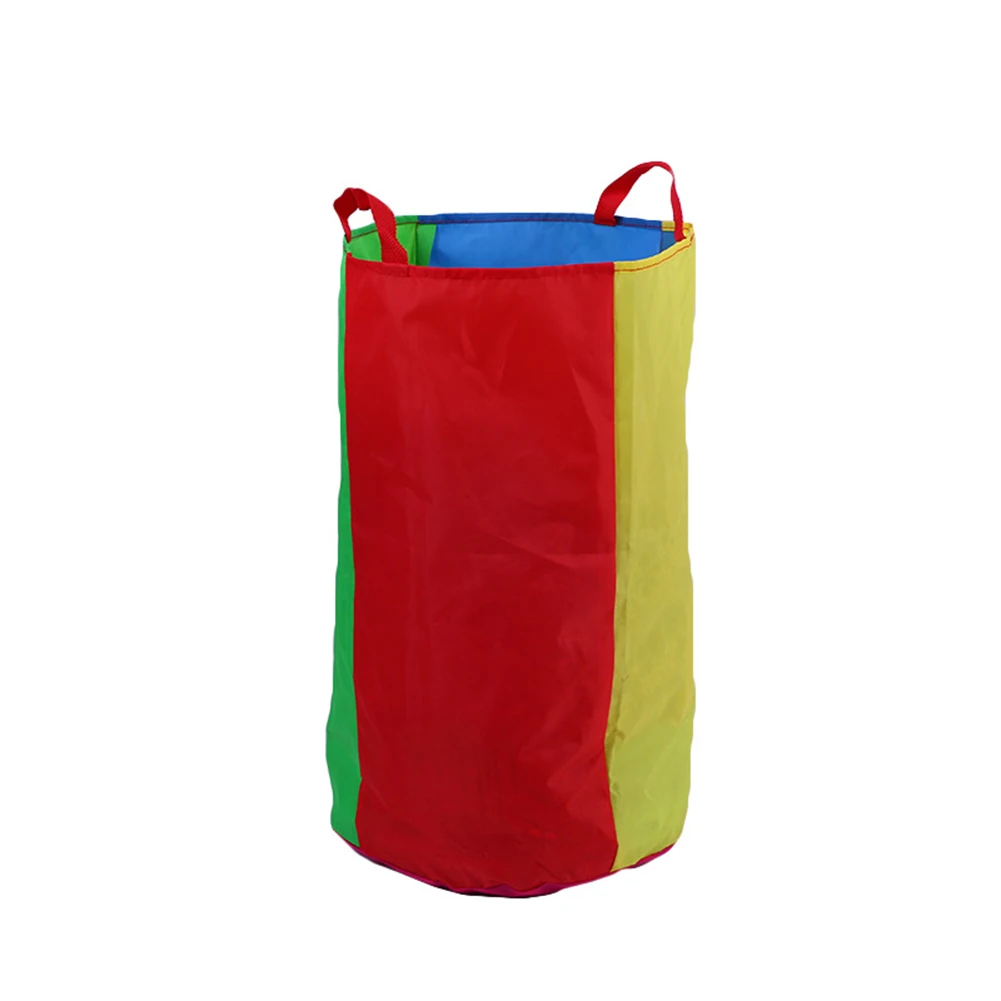 Children Contrast Color Garden Lawn Hand-eye Coordination Durable Colorful Outdoor Jumping Bag School Activity Oxford Cloth