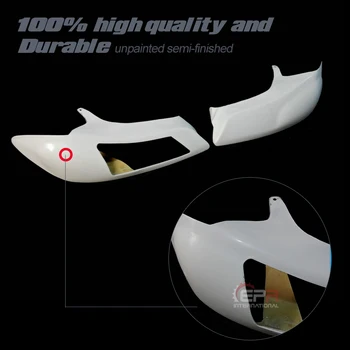 

Car-styling For Nissan Silvia S15 Fiberglass Vented Headlight Replacement Pair Set FRP Fiber Glass Bumper Air Duct Cover Trim